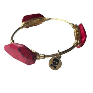 Bourbon And Bowties Pink Bangle